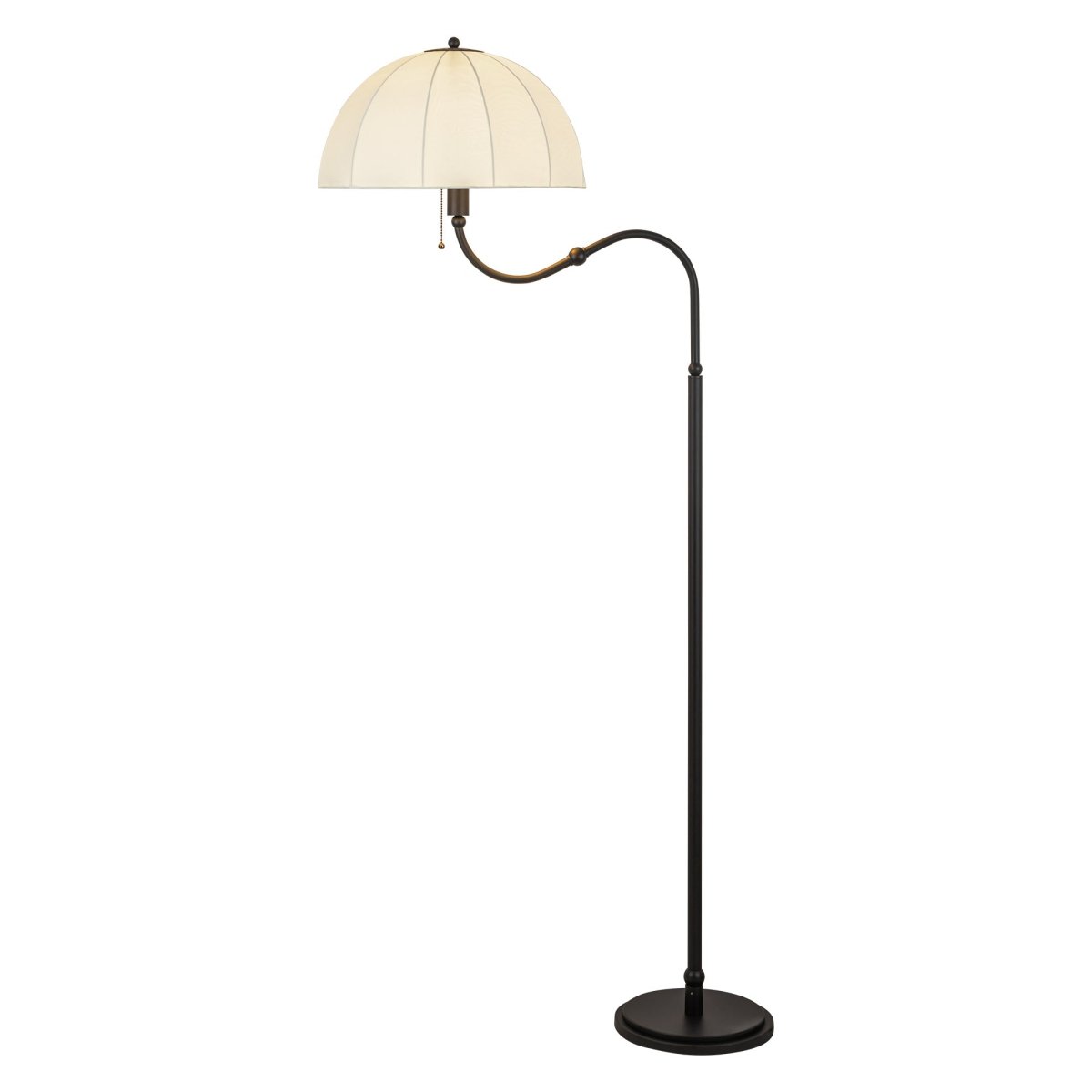 Lampe de plancher Crosby - Noir mat by Alora Lighting | Luminaires & cie