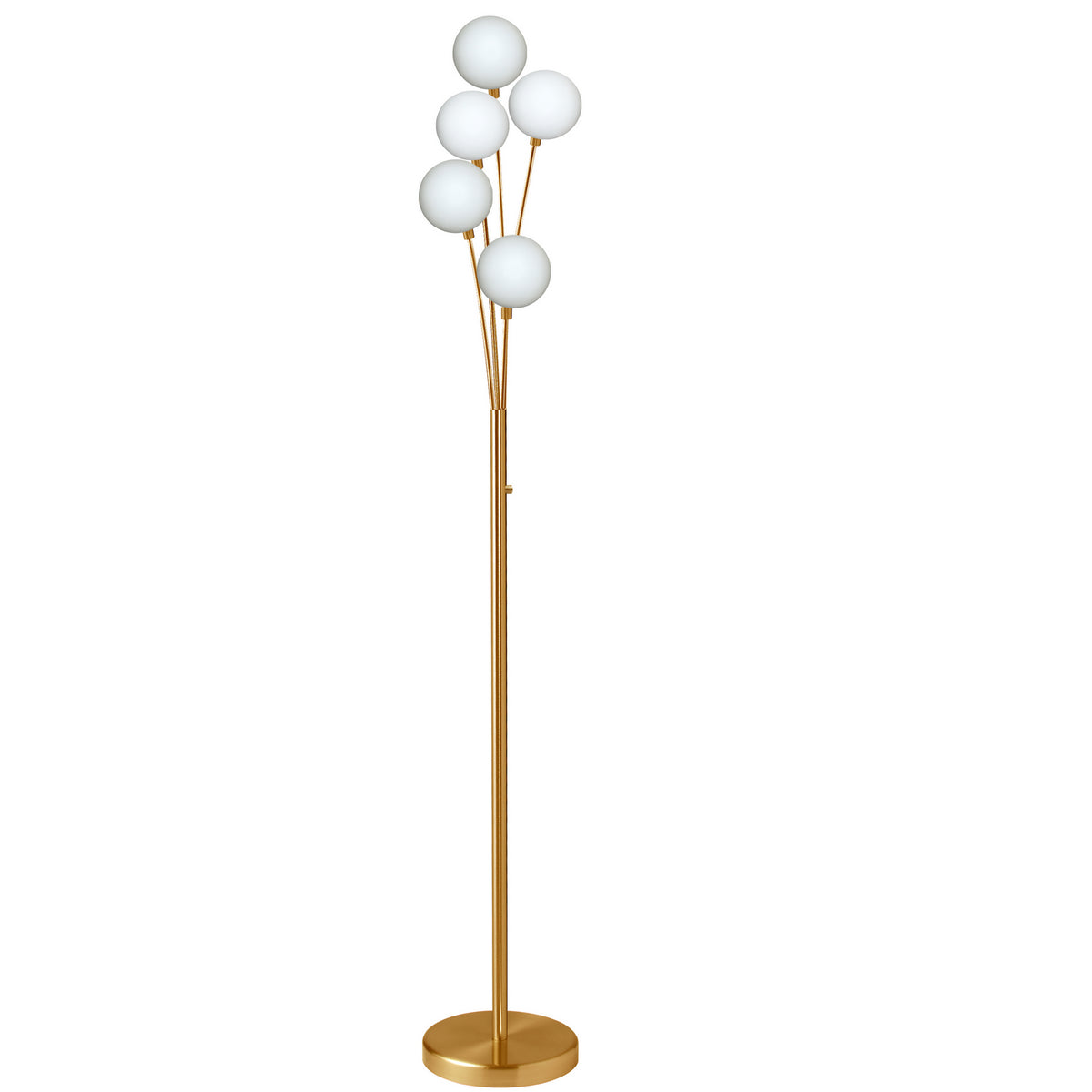 Lampe sur pied 306F Laiton vieilli – Dainolite
