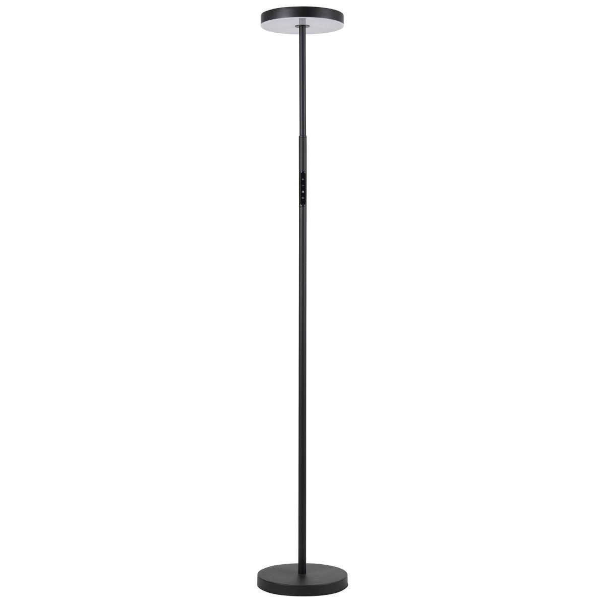 Lampe de plancher de lecture Francine - Noir sableux by Dainolite | Luminaires & cie
