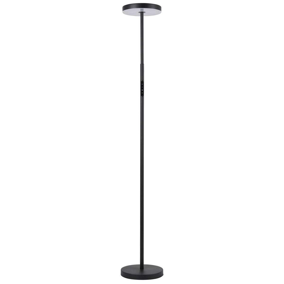 Lampe sur pied Francine Noir sablé – Dainolite