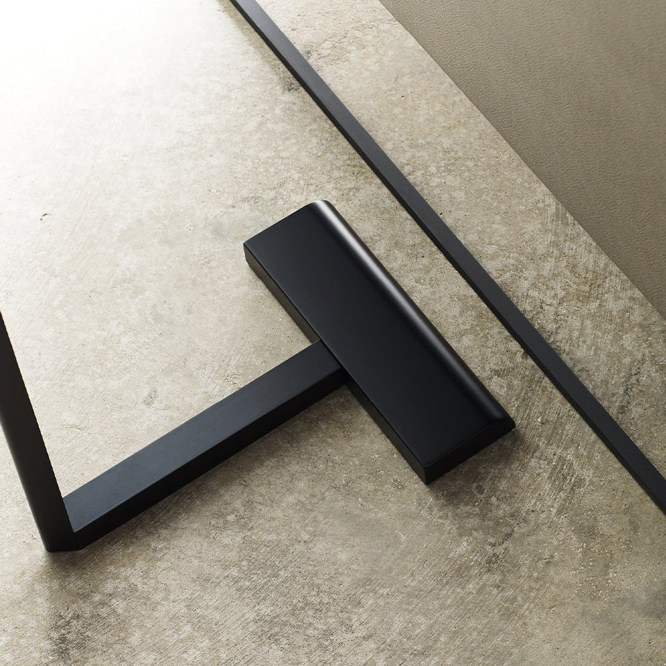 Lampe de plancher Dessau - Nickel poli 46" by Tech Lighting | Luminaires & cie