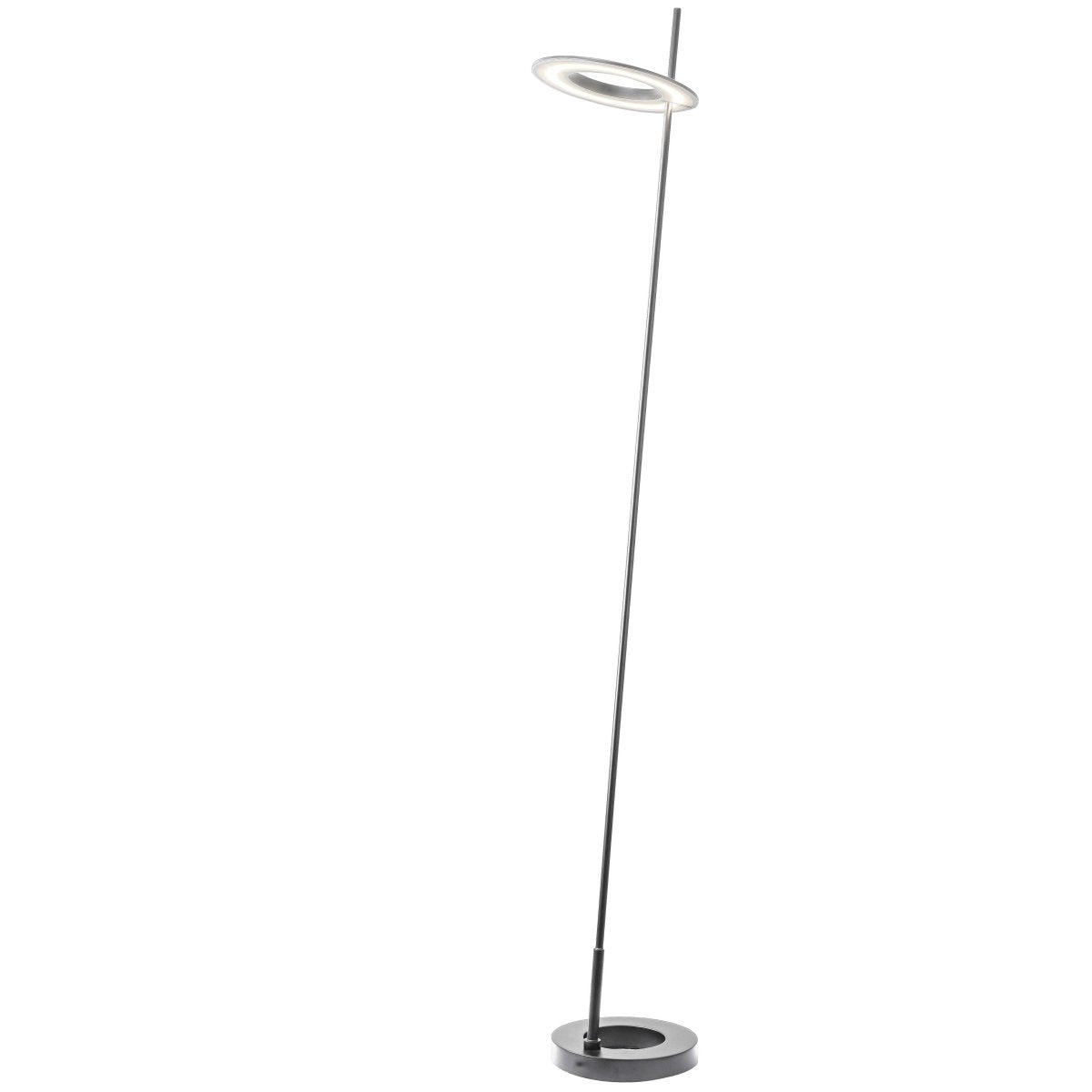 Lampe de plancher Finley - Chrome satiné by Dainolite | Luminaires & cie