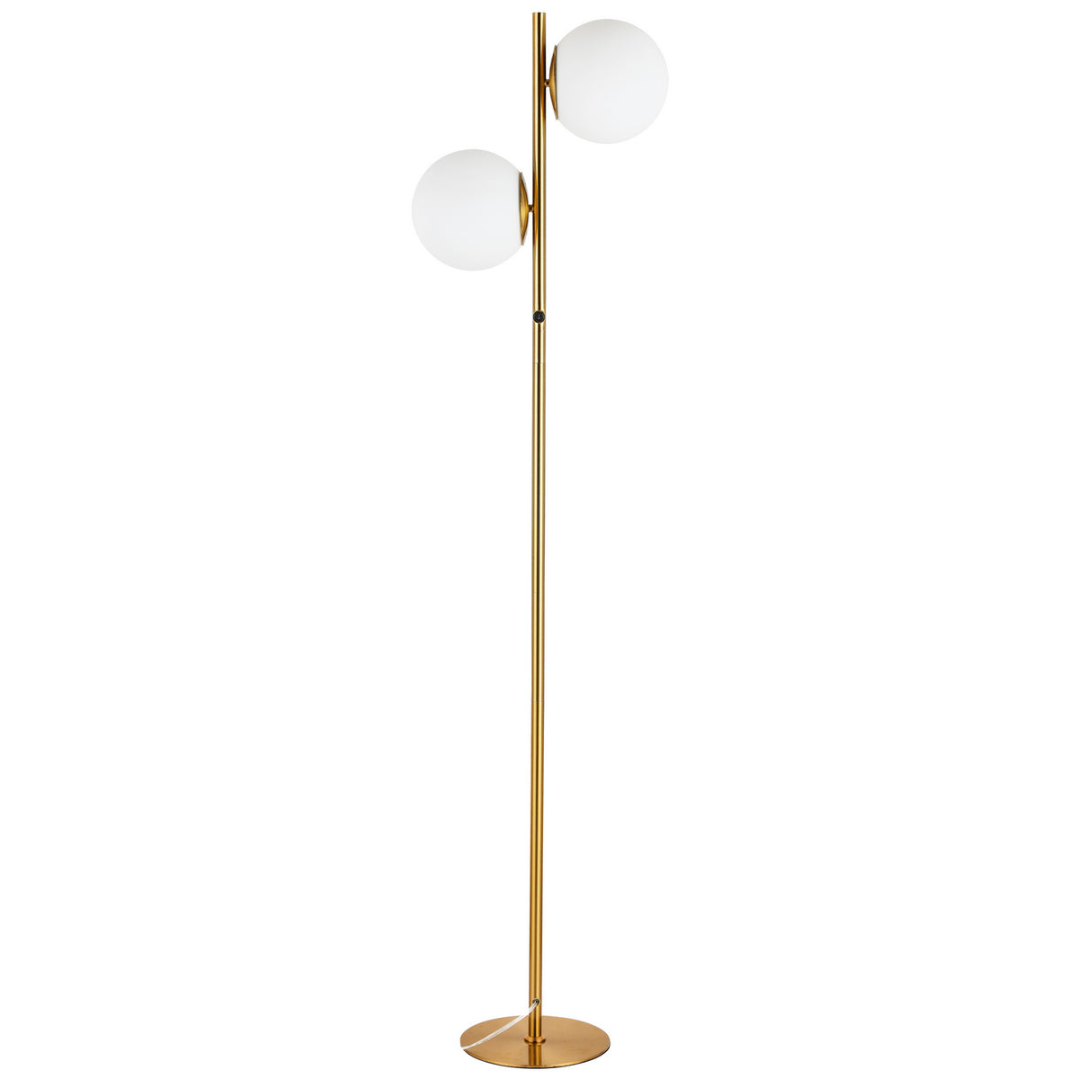 Lampe sur pied Folgar Laiton vieilli – Dainolite