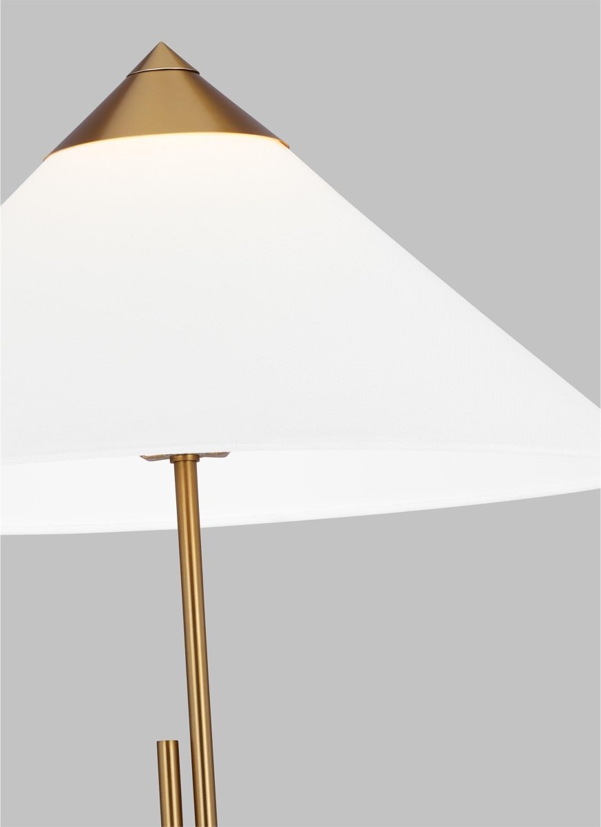 Lampe de plancher Franklin - Laiton brûlé by Visual Comfort Studio | Luminaires & cie