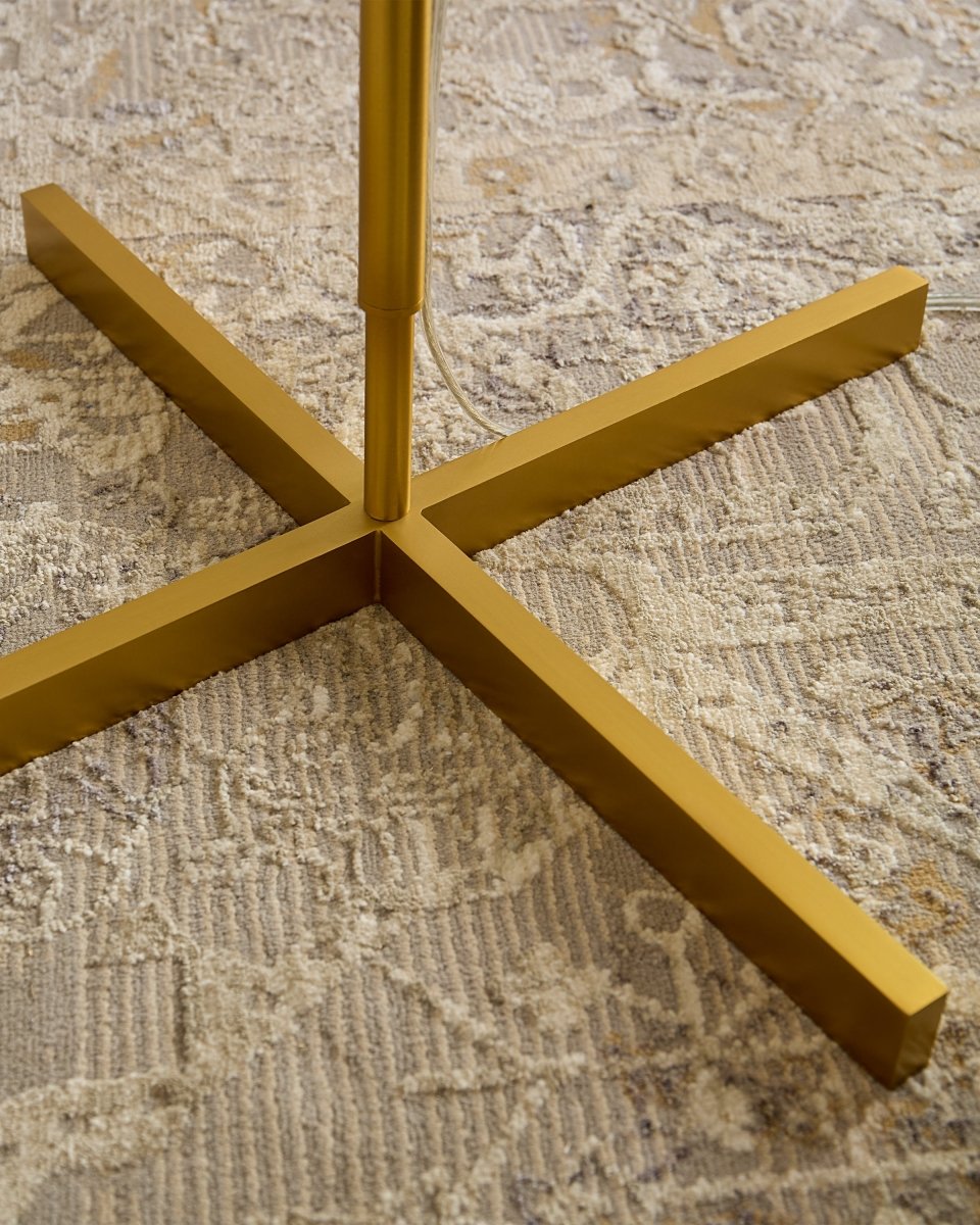 Lampe de plancher Franklin - Laiton brûlé by Visual Comfort Studio | Luminaires & cie