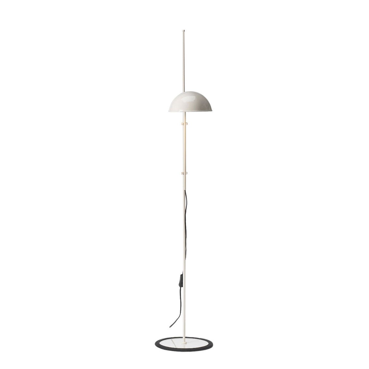 Lampe de plancher Funiculí - Blanc cassé by Marset | Luminaires & cie