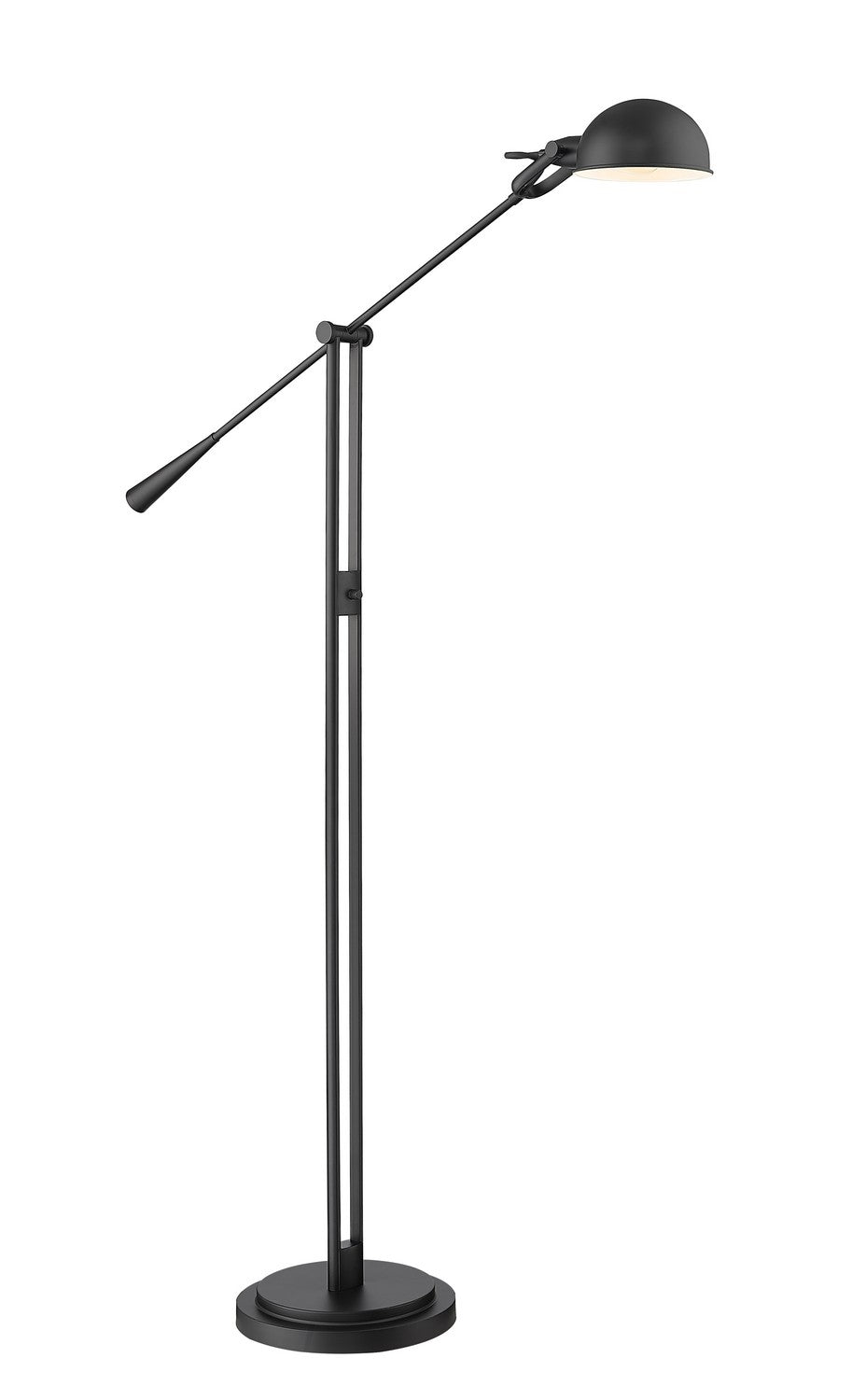 Lampe sur pied Grammercy Park Noir mat – Z-Lite