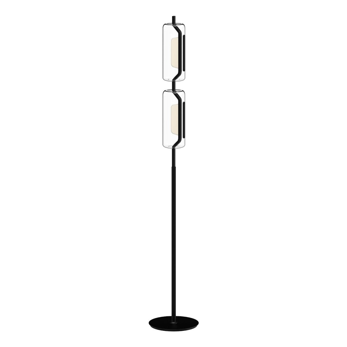 Lampe de plancher Hilo - Noir by Kuzco Lighting | Luminaires & cie