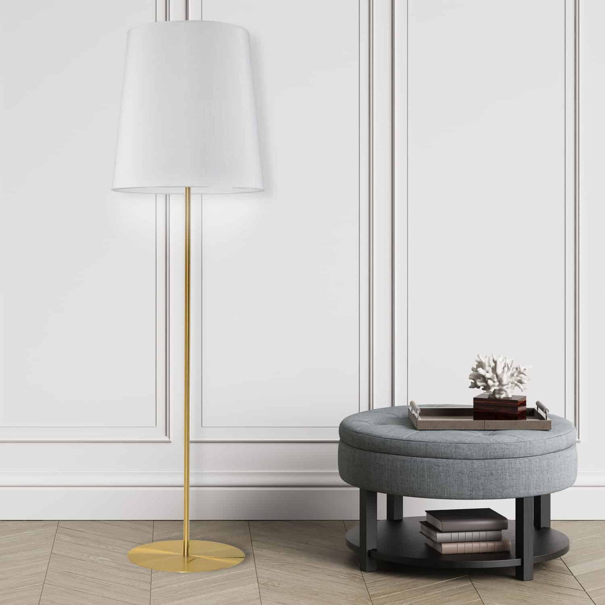 Lampadaire cône Maine – vue 2