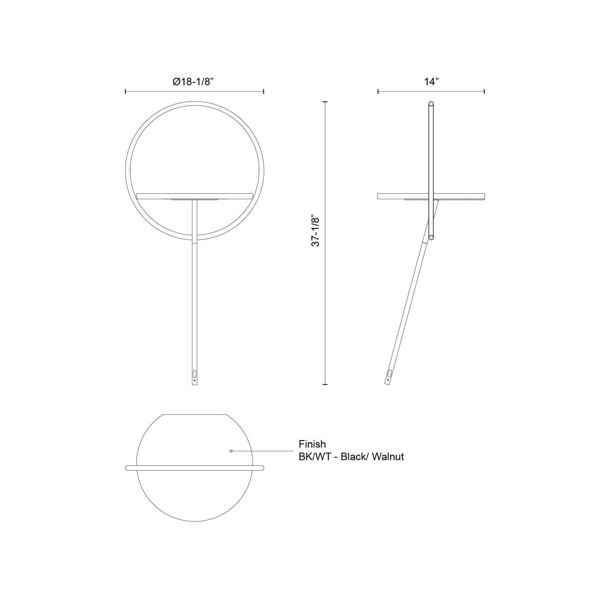 Lampe de plancher Maya - by Kuzco Lighting | Luminaires & cie