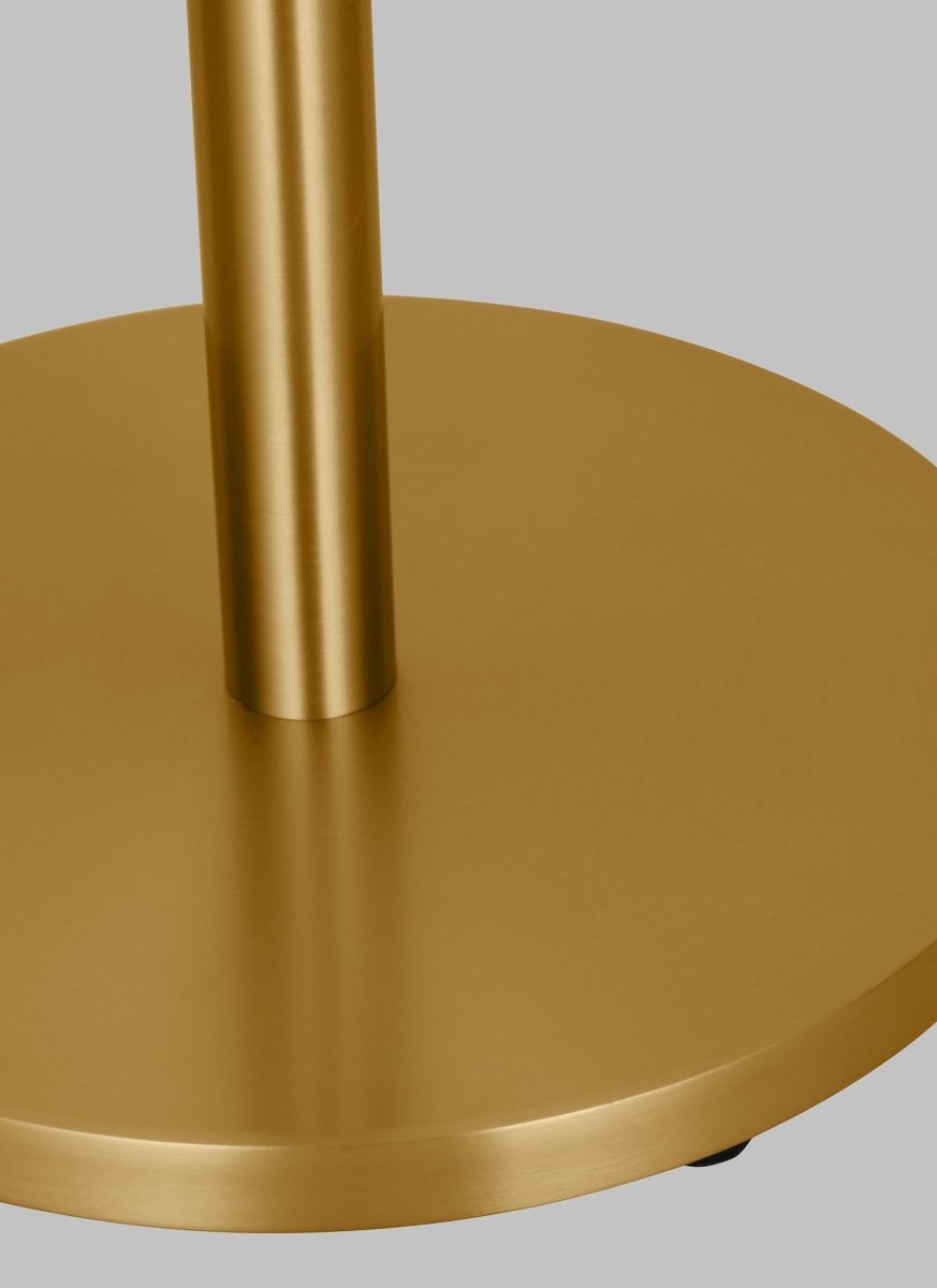 Lampe de plancher Monroe - Laiton brûlé et vert by Visual Comfort Studio | Luminaires & cie