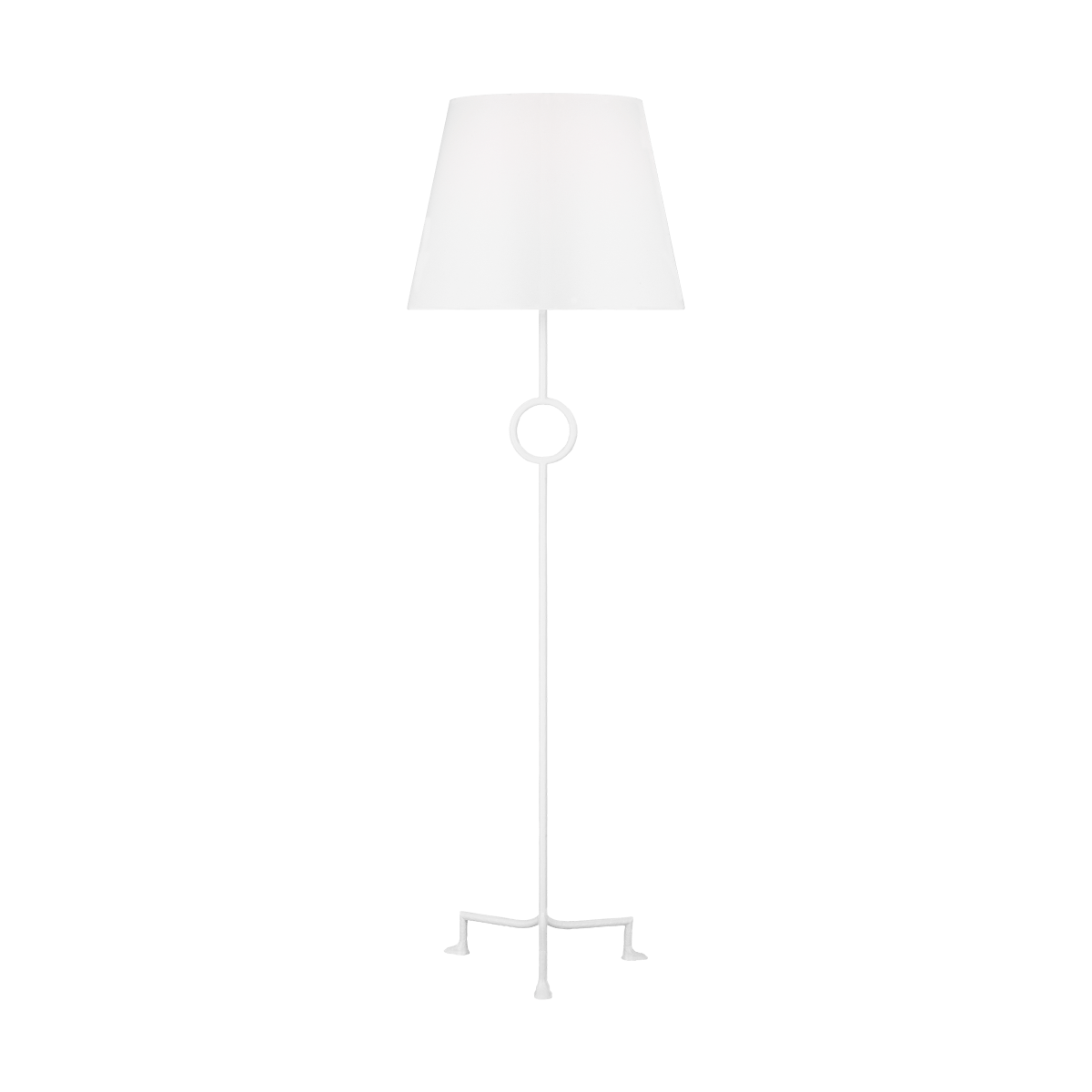 Lampe de plancher Montour - Blanc mat by Visual Comfort Studio | Luminaires & cie