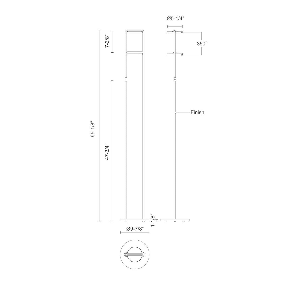 Lampe de plancher Novel - by Kuzco Lighting | Luminaires & cie