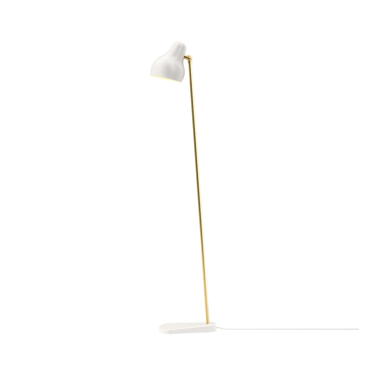 Lampe de plancher VL 38 - Blanc by Louis Poulsen | Luminaires & cie