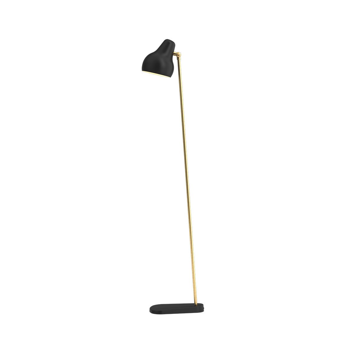Lampe de plancher VL 38 - Noir by Louis Poulsen | Luminaires & cie