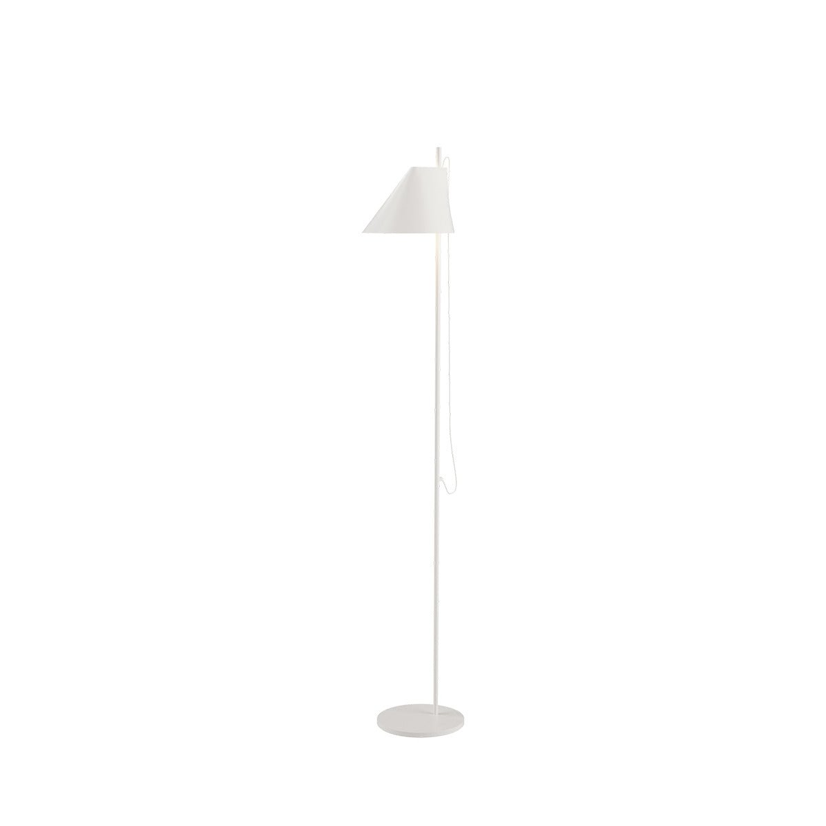 Lampe de plancher Yuh - Blanc by Louis Poulsen | Luminaires & cie