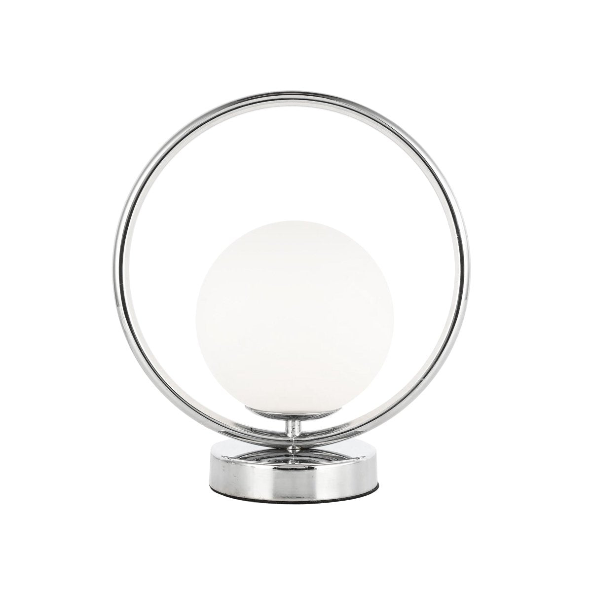 Lampe de table Adrienna - Chrome poli by Dainolite | Luminaires & cie