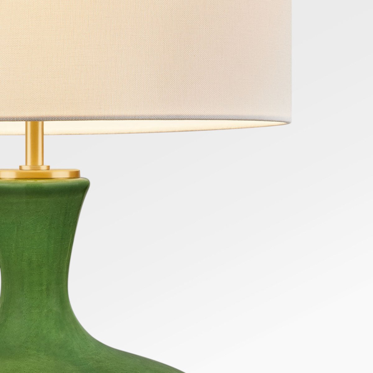 Lampe de table Amber - Vert by Visual Comfort Studio | Luminaires & cie