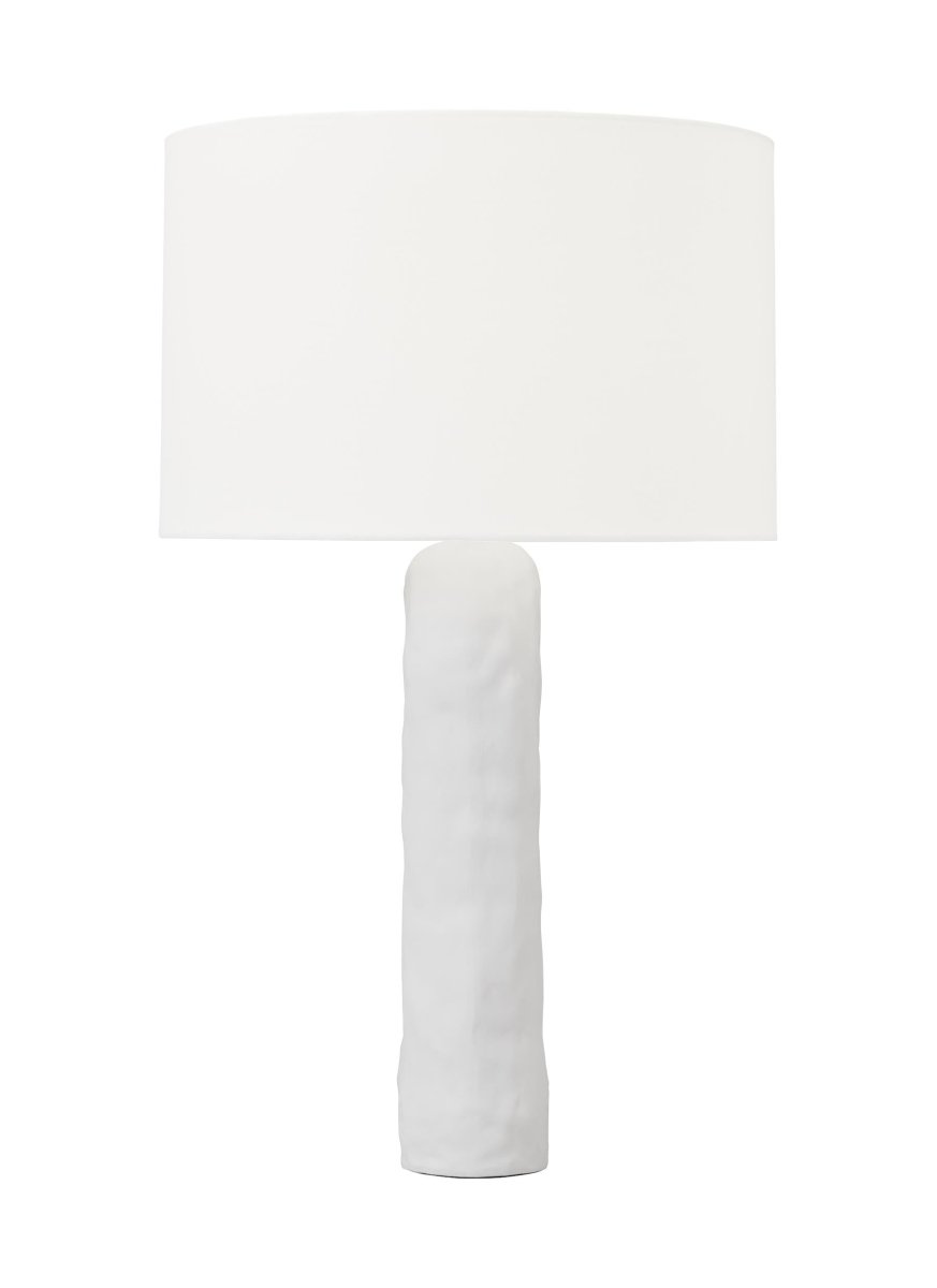 Lampe de table Aura - Céramique blanche mate 17" by Visual Comfort Studio | Luminaires & cie