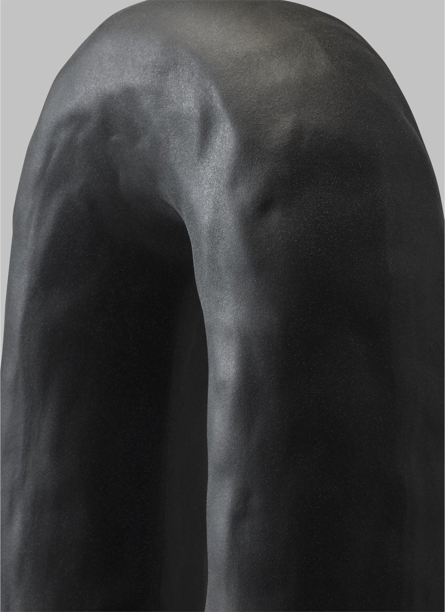 Lampe de table Aura - Céramique noire rugueuse 17" by Visual Comfort Studio | Luminaires & cie