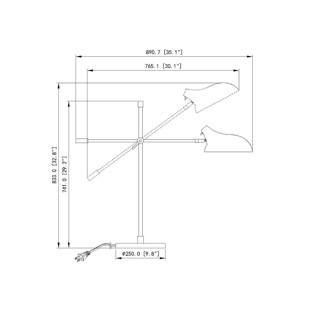 Lampe de table Bellamy