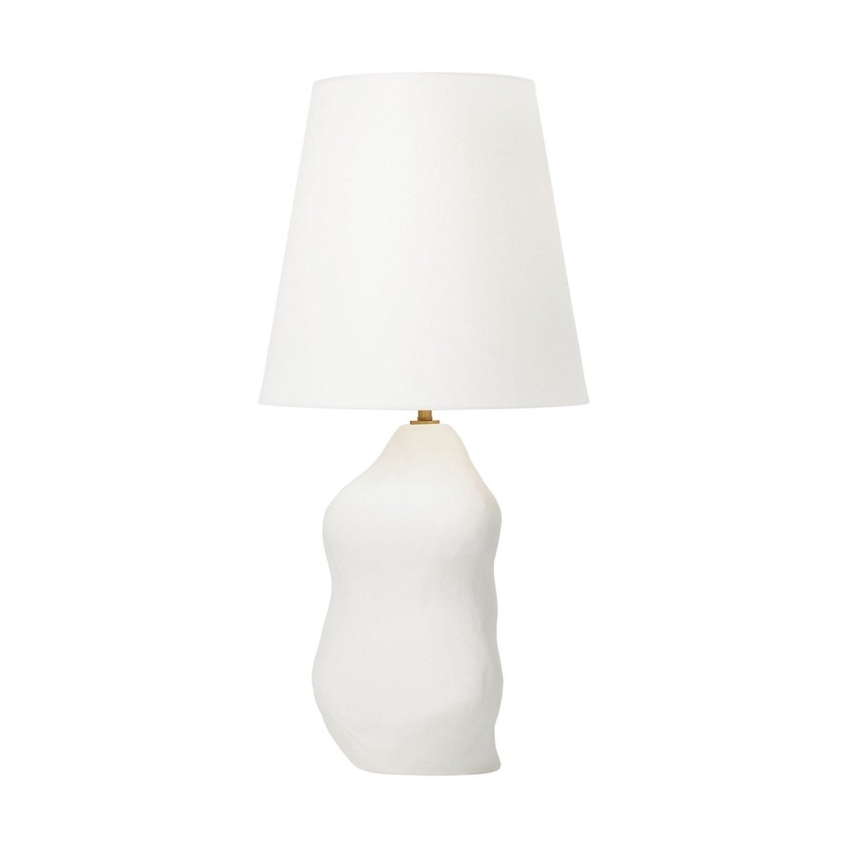 Lampe de table Broxton - Céramique noire rugueuse by Visual Comfort Studio | Luminaires & cie