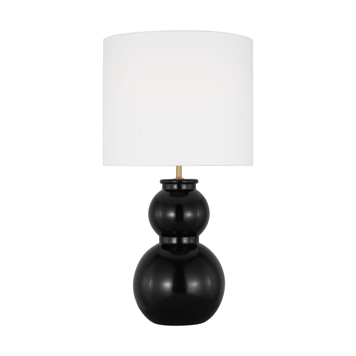 Lampe de table Buckley - Noir brillant by Visual Comfort Studio | Luminaires & cie