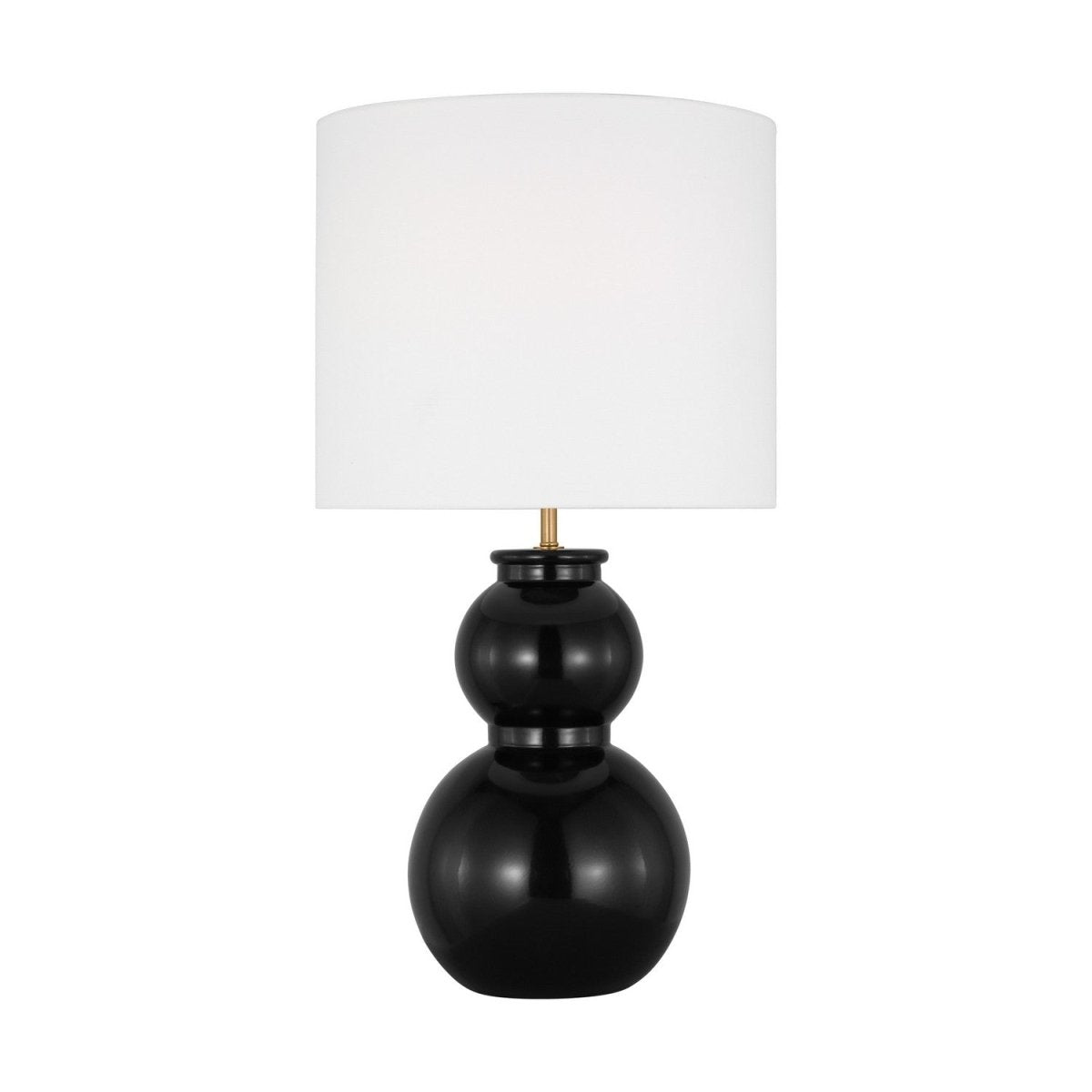 Lampe de table Buckley - Noir brillant by Visual Comfort Studio | Luminaires & cie