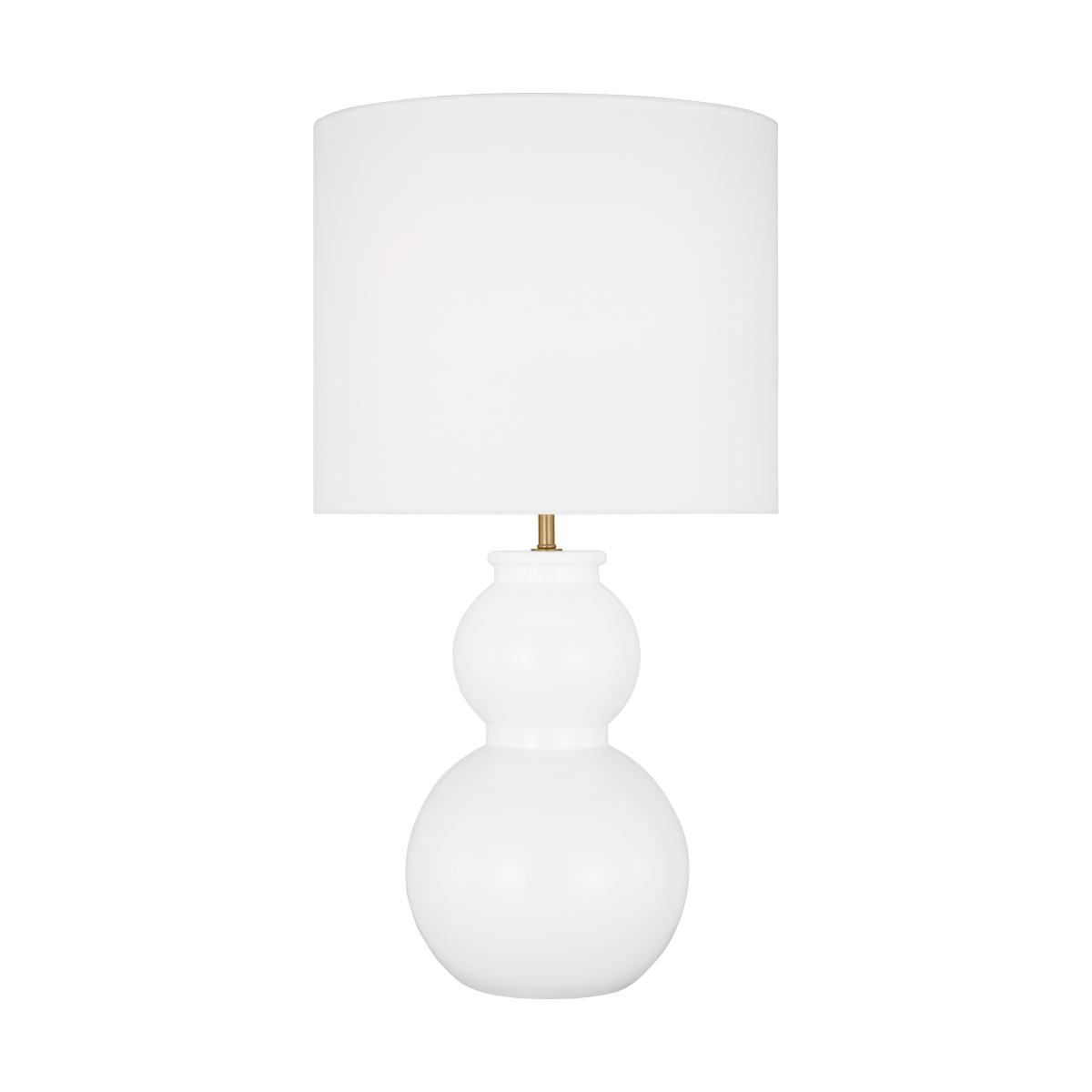 Lampe de table Buckley - Blanc brillant by Visual Comfort Studio | Luminaires & cie
