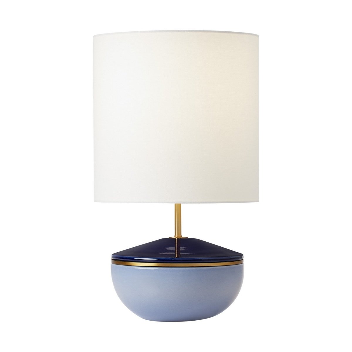 Lampe de table Cade - Bleu polaire 11 3/4" by Visual Comfort Studio | Luminaires & cie