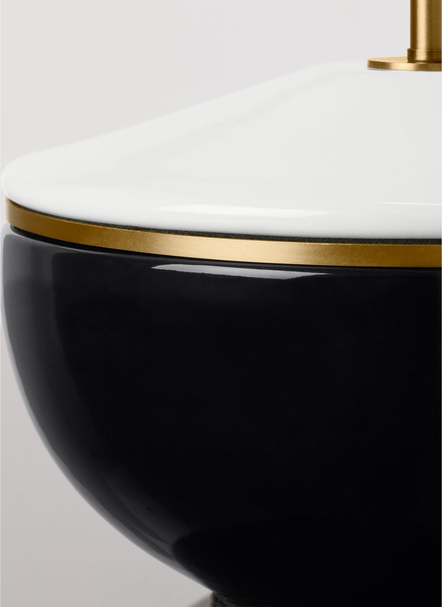 Lampe de table Cade - Bleu polaire 16" by Visual Comfort Studio | Luminaires & cie