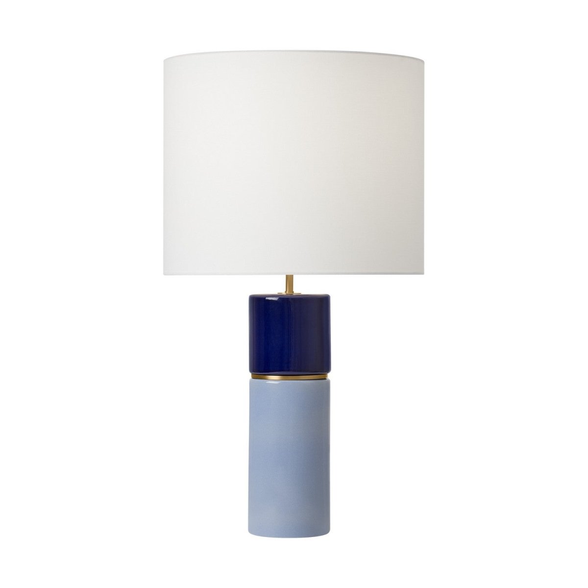 Lampe de table Cade - Bleu polaire 16" by Visual Comfort Studio | Luminaires & cie