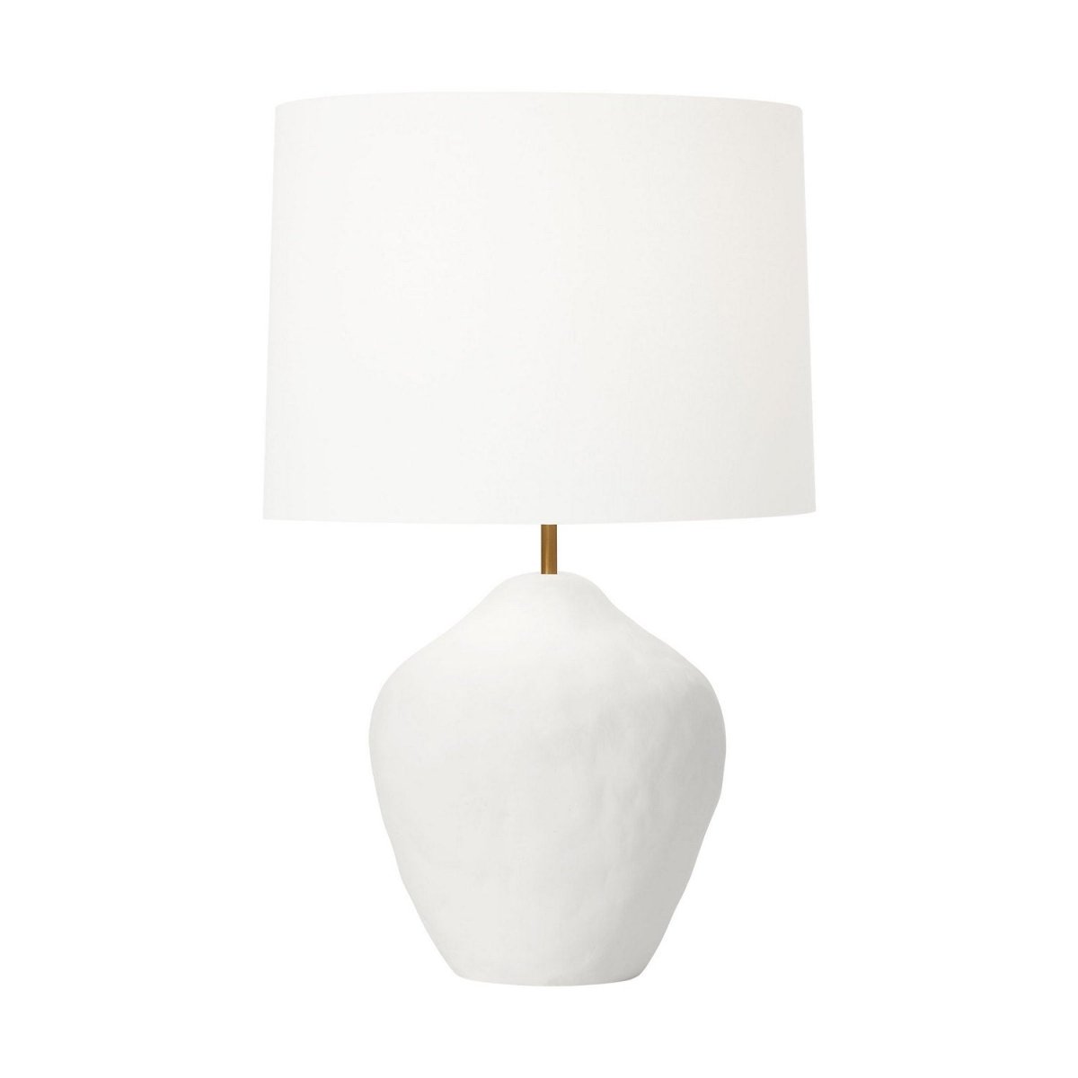 Lampe de table Cadley - Céramique blanc mat by Visual Comfort Studio | Luminaires & cie