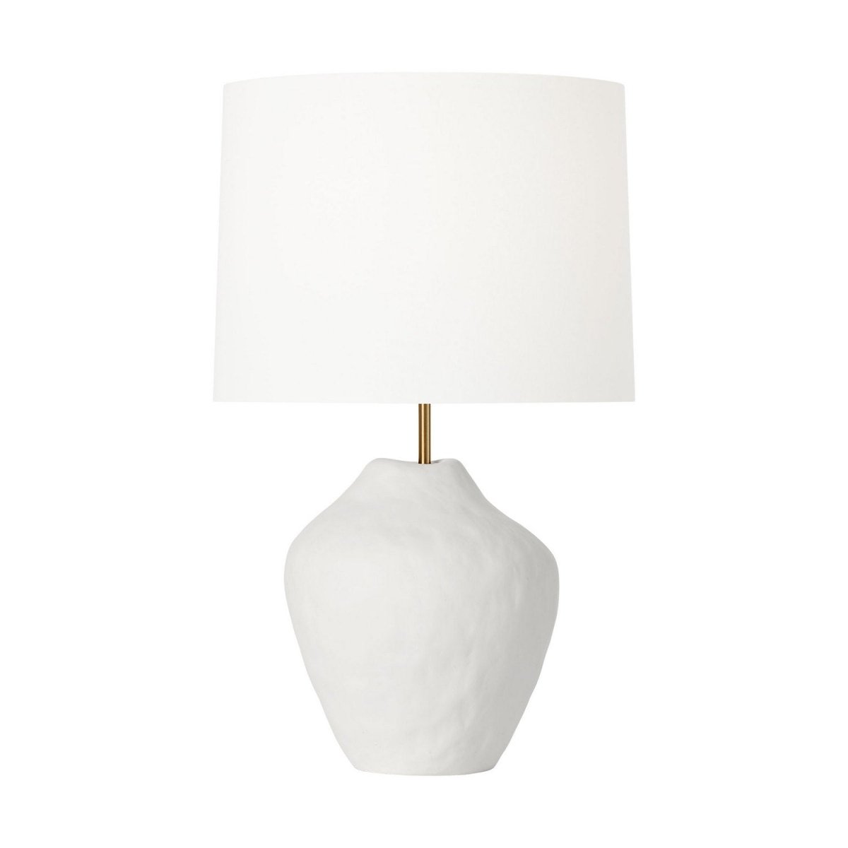 Lampe de table Cadley - Céramique noire rugueuse by Visual Comfort Studio | Luminaires & cie