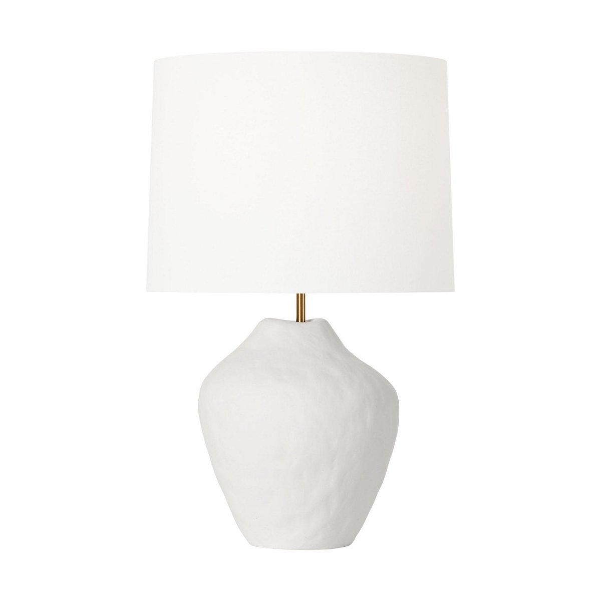 Lampe de table Cadley - Céramique noire rugueuse by Visual Comfort Studio | Luminaires & cie