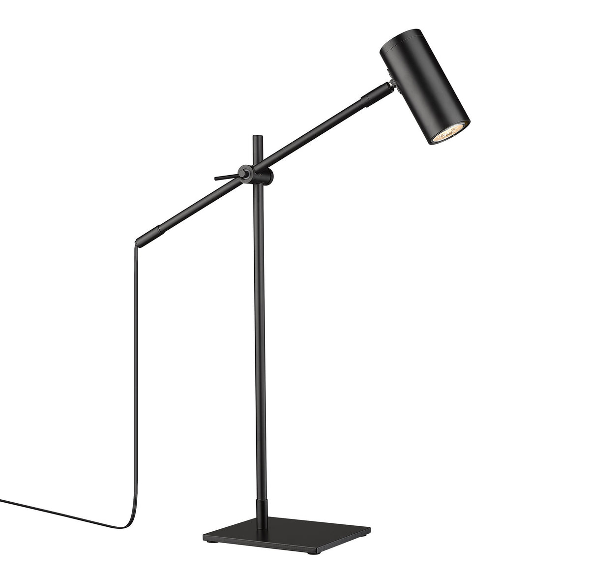Lampe de table Calumet Noir mat – Z-Lite