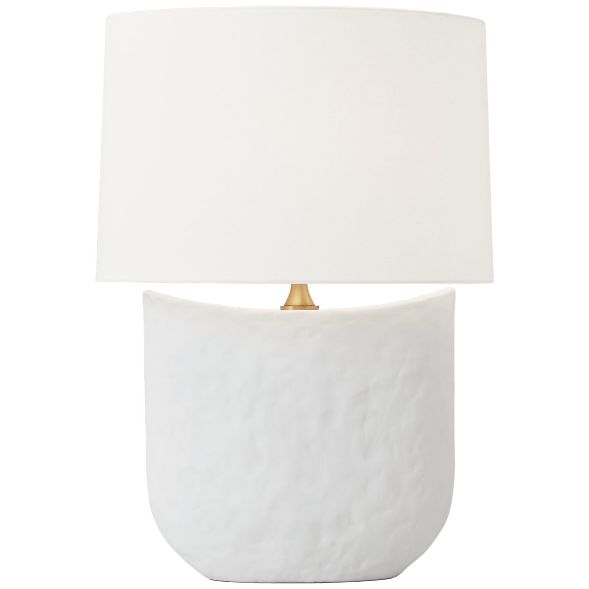 Lampe de table Cenotes - Céramique blanche mate by Visual Comfort Studio | Luminaires & cie