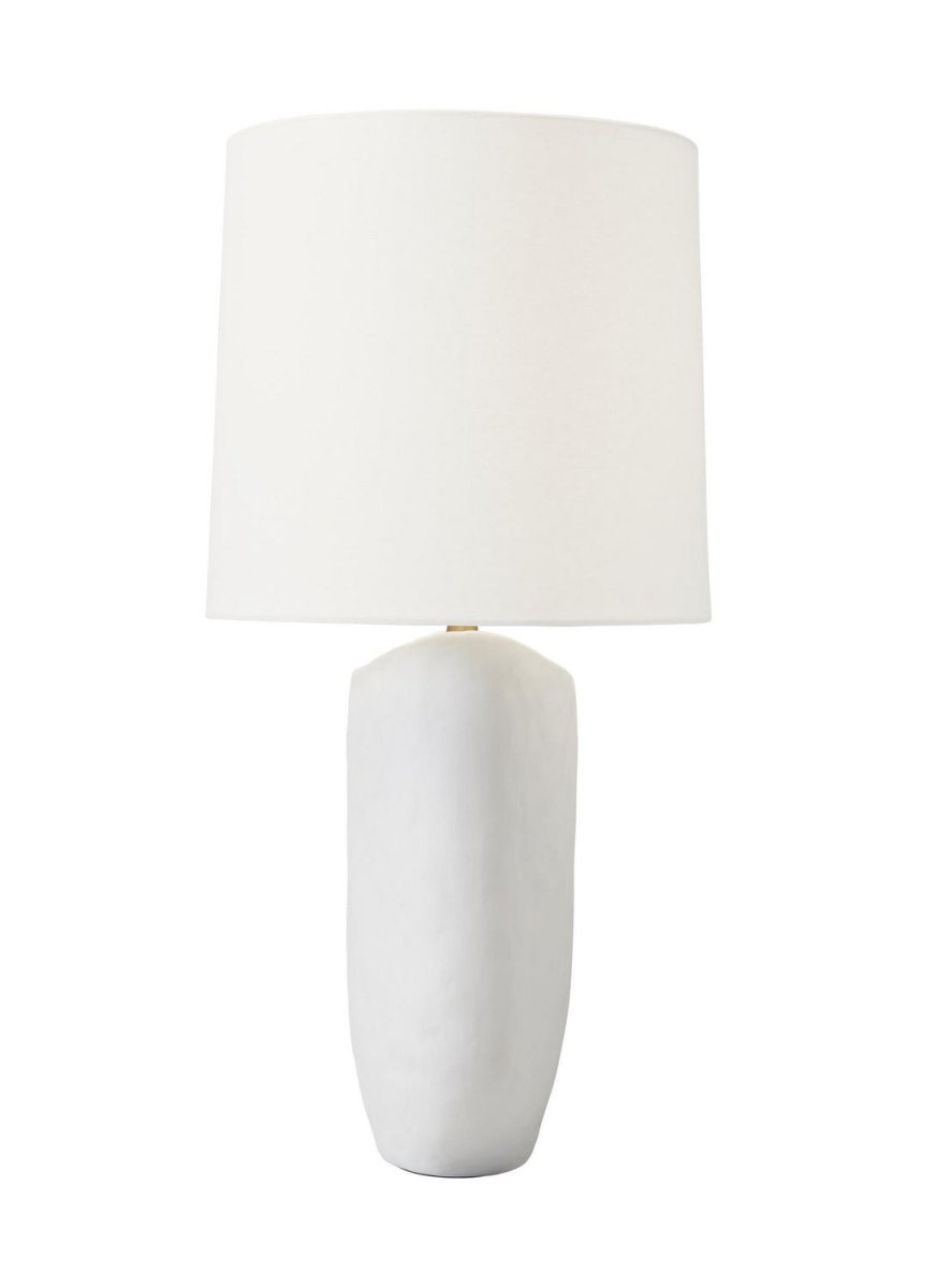 Lampe de table Cenotes - Céramique noire rugueuse by Visual Comfort Studio | Luminaires & cie