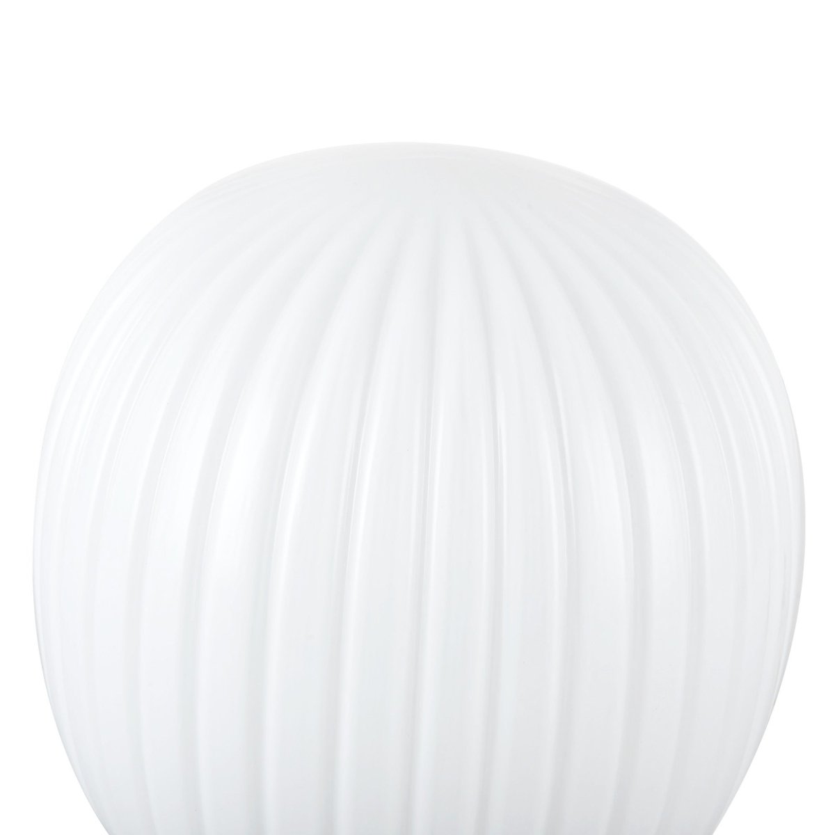 Lampe de table Cherise - Gold Gold / Verre d'opale côtelée en or brossé by Alora Lighting | Luminaires & cie