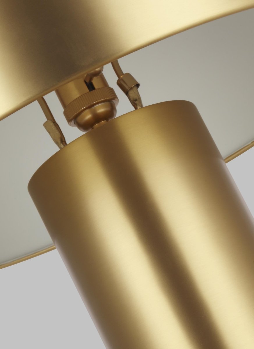 Lampe de table Cotra - Laiton brûlé by Visual Comfort Studio | Luminaires & cie