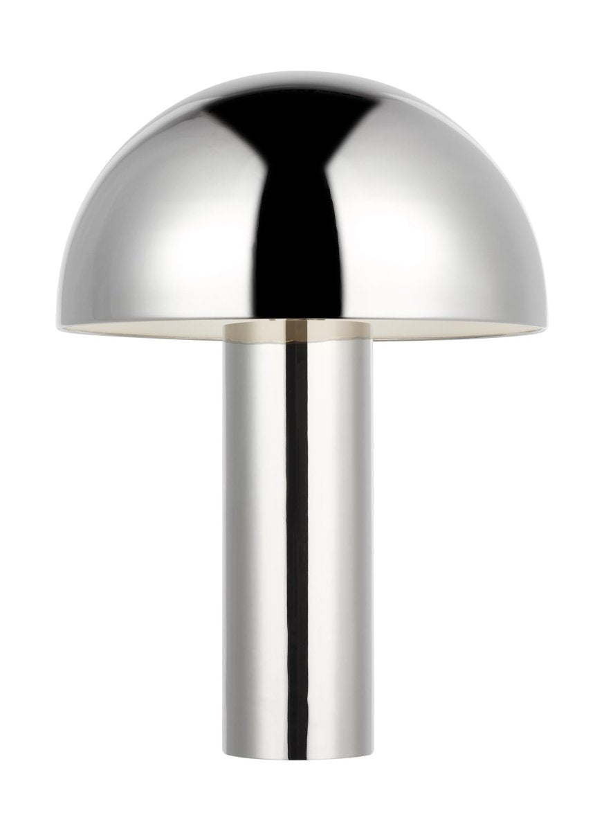 Lampe de table Cotra - Nickel poli by Visual Comfort Studio | Luminaires & cie