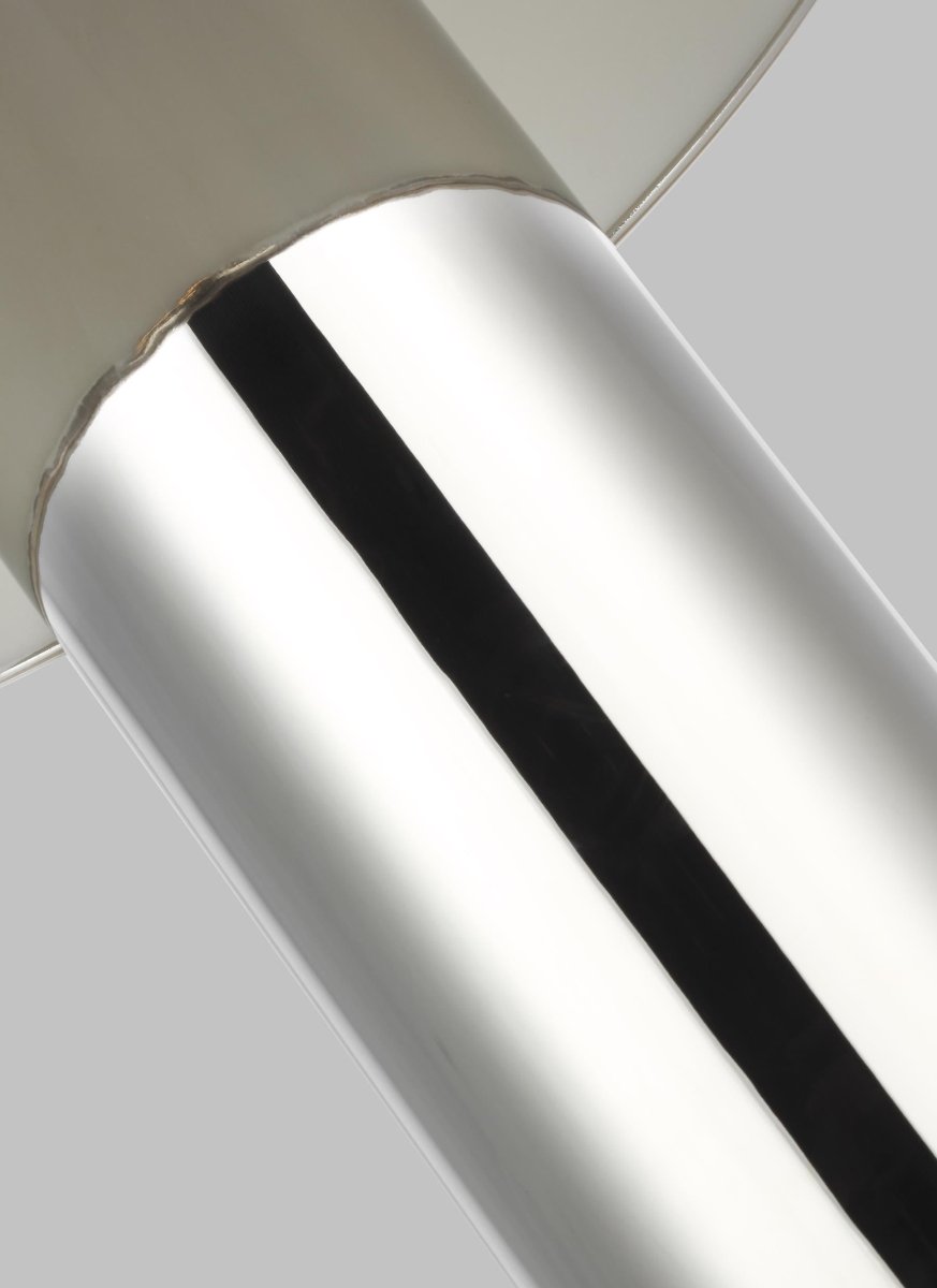 Lampe de table Cotra - Nickel poli by Visual Comfort Studio | Luminaires & cie