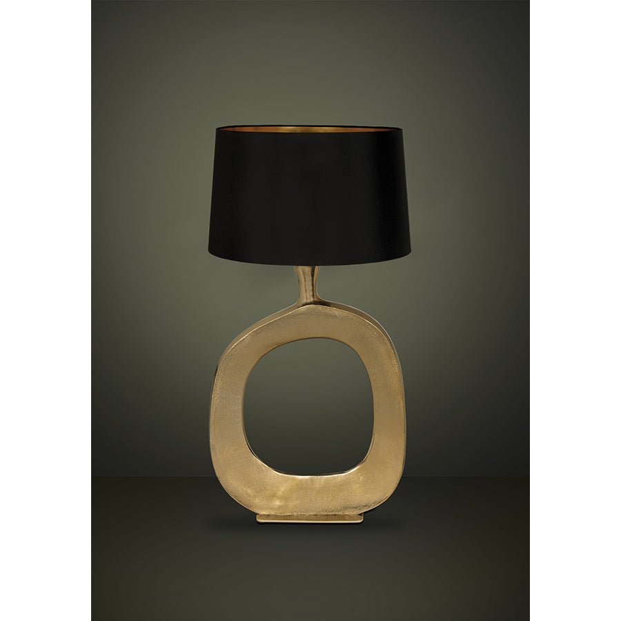 Lampe de table Diezma - Or et noir 19.68" by Eglo | Luminaires & cie