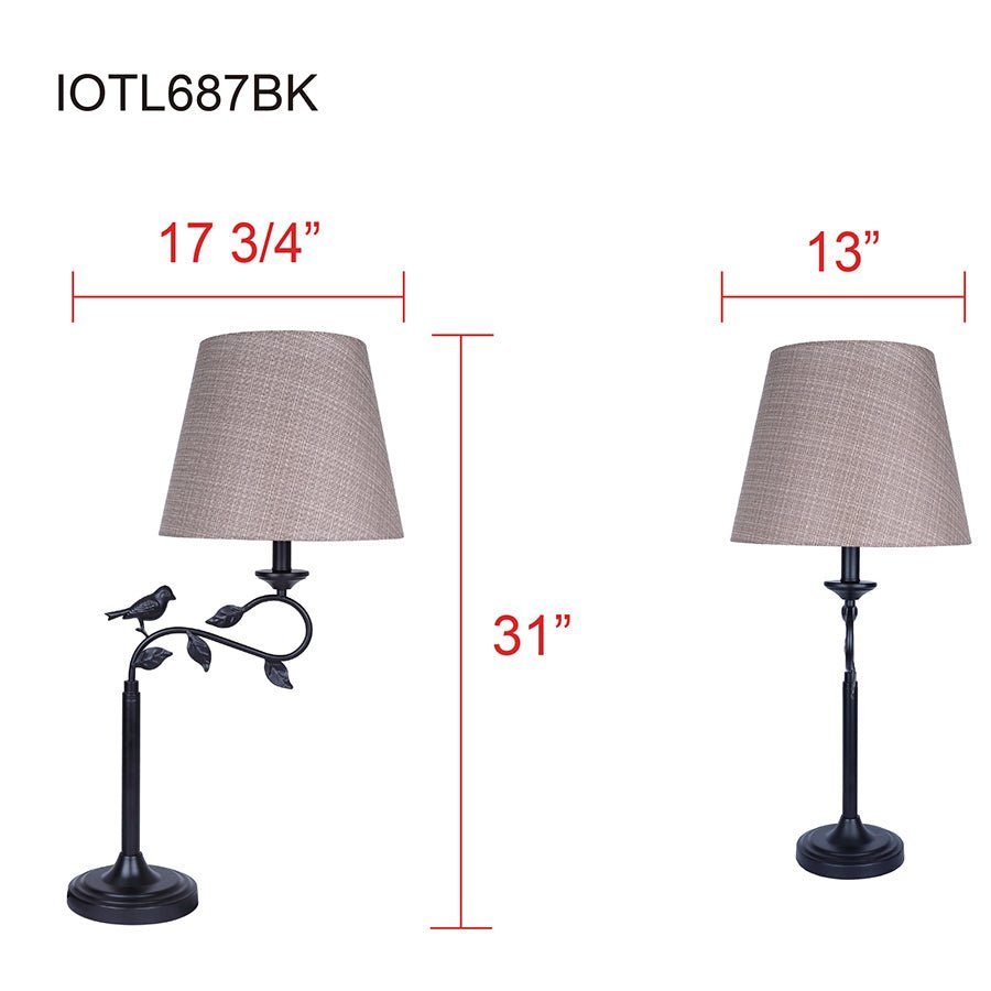 Lampe de table extérieure Havran - by Canarm | Luminaires & cie