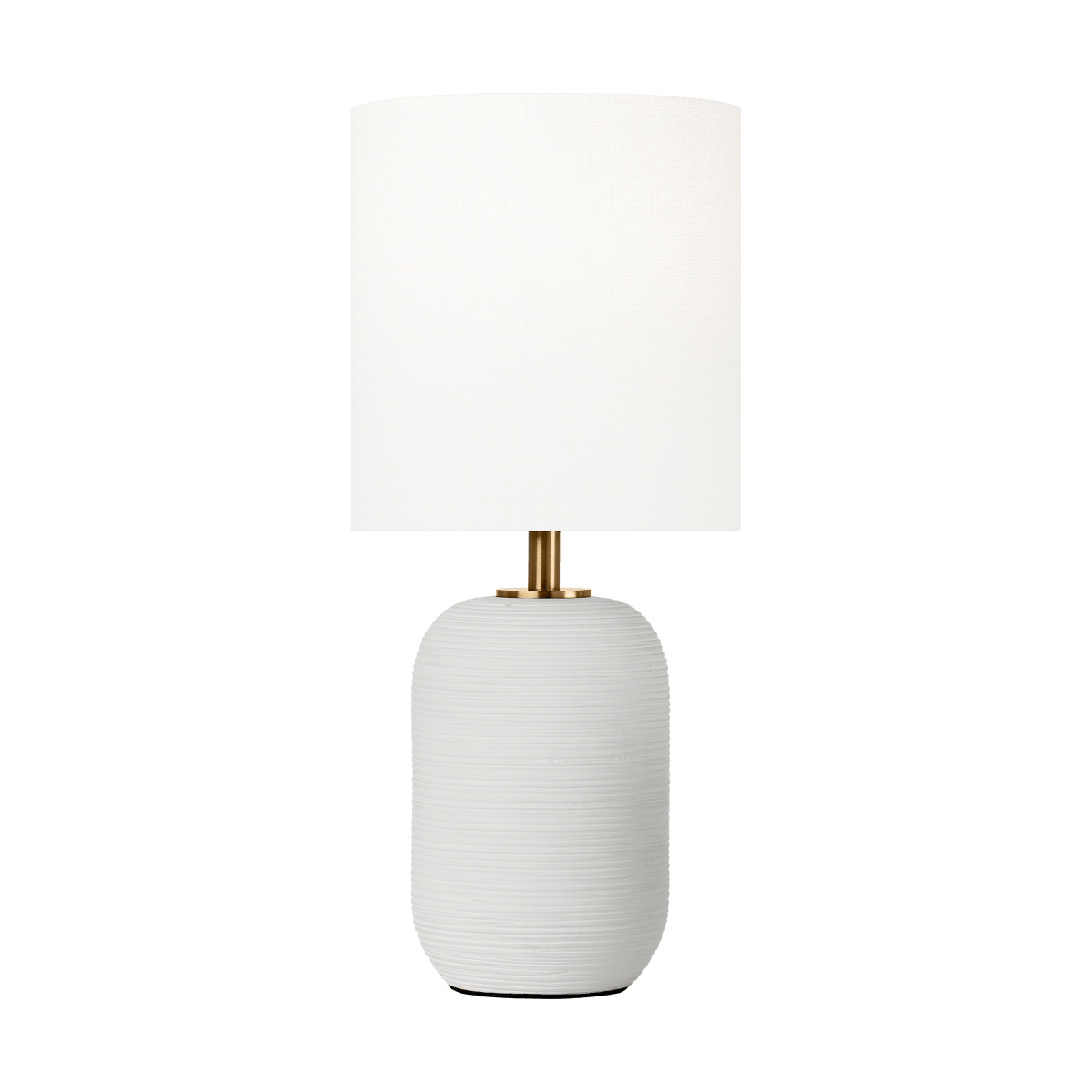 Lampe de table Fanny Small - Céramique blanche mate by Visual Comfort Studio | Luminaires & cie