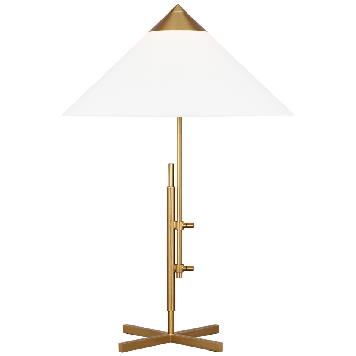 Lampe de table Franklin - Laiton brûlé by Visual Comfort Studio | Luminaires & cie