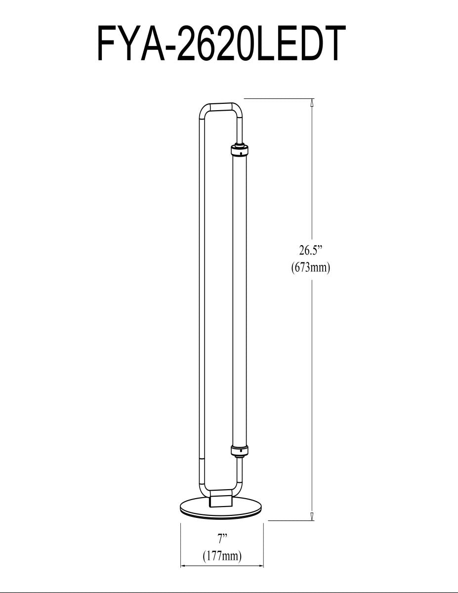 Lampe de table Freya - Noir mat et Laiton vieilli by Dainolite | Luminaires & cie