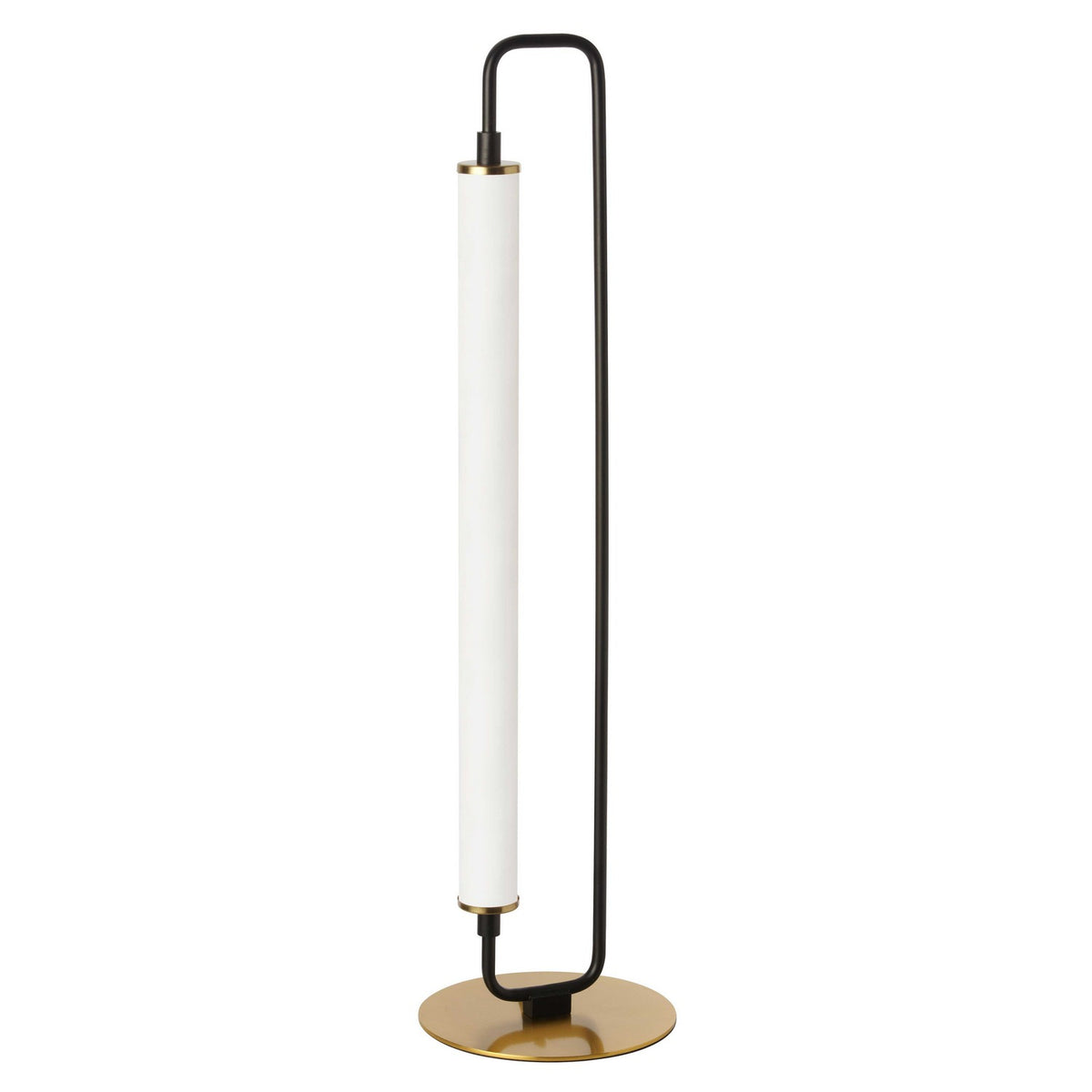 Lampe de table Freya Noir mat / Laiton vieilli – Dainolite