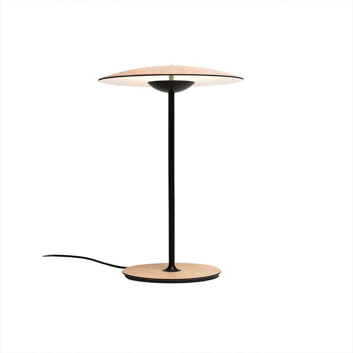 Lampe de table Ginger - Chêne/Blanc Ginger M (16.5") by Marset | Luminaires & cie