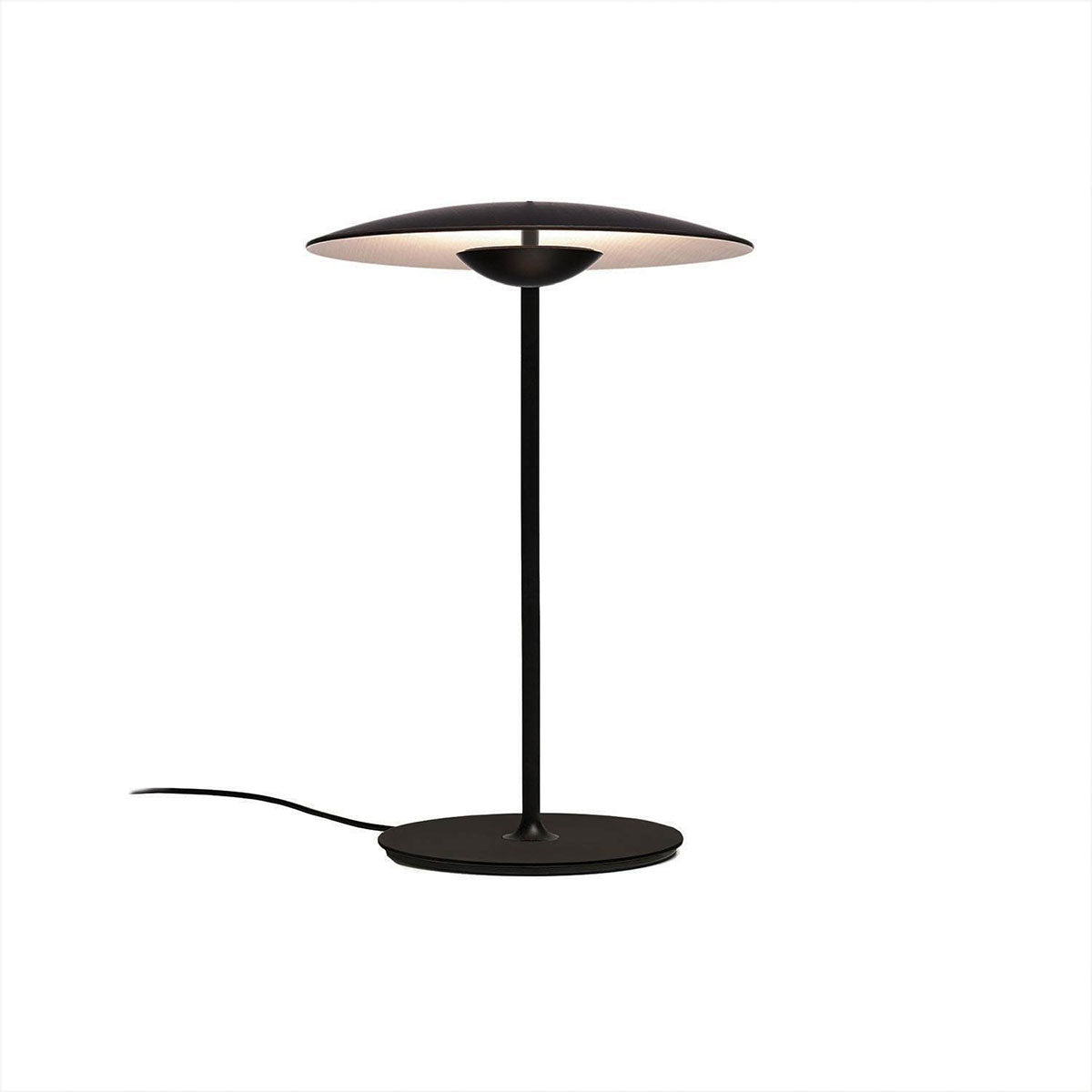 Lampe de table Ginger - Wenge/Blanc Ginger M (16.5") by Marset | Luminaires & cie